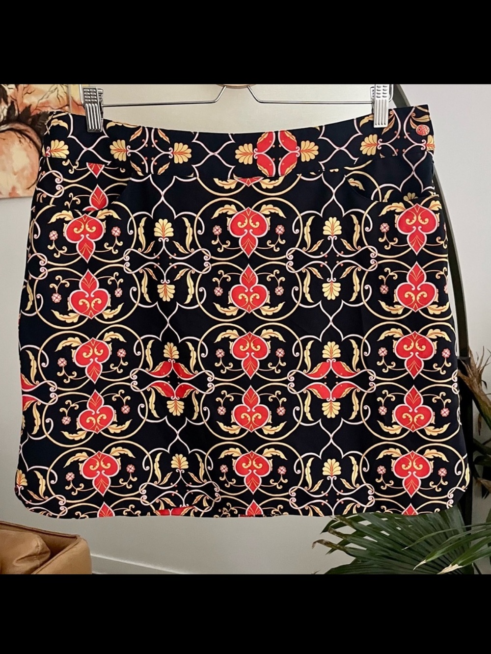 EP Pro Patterned Golf Skort